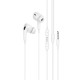 Дротові навушники HOCO M101 Pro Crystal sound wire-controlled with mic 3.5mm White